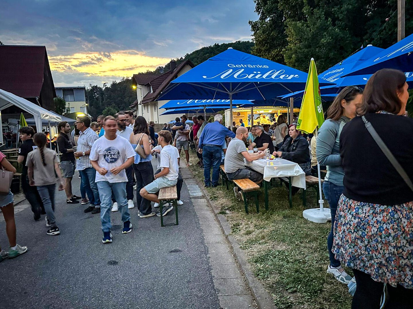 Straßenfest Musikverein Gorxheimertal